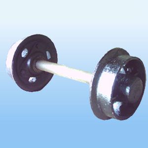 1T、1.5T礦車輪對(duì)